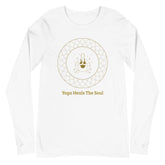 Yoga Heals The Soul Statement Unisex Long Sleeve Tee T-shirt, Clothing T-shirts, $ 30.99, A Moment Of Now™